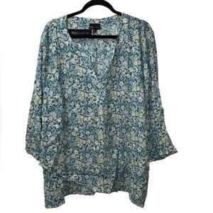 NWT Floral Jones New York Blouse